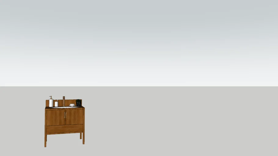 Vanity Counter | 3D Warehouse
