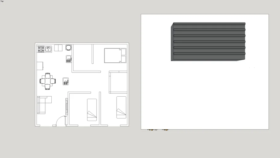 72 M² and 2 d Plan