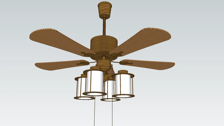 Rodeo- Designer Fan by Fanzart VRAY Ready Fan