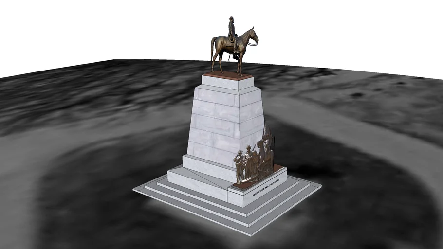 Virginia Civil War Memorial at Gettysburg