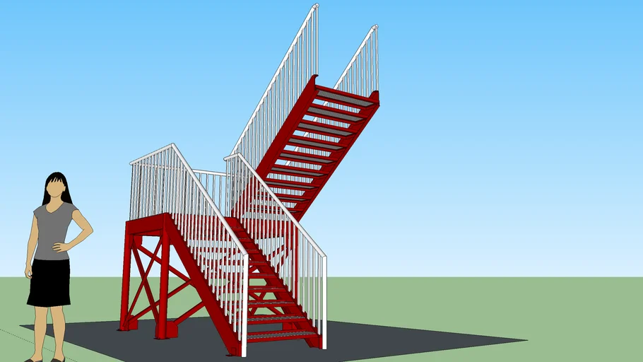 metal stairs