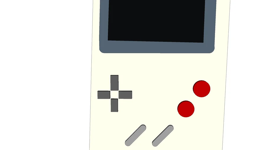 Nintendo Gameboy | 3D Warehouse
