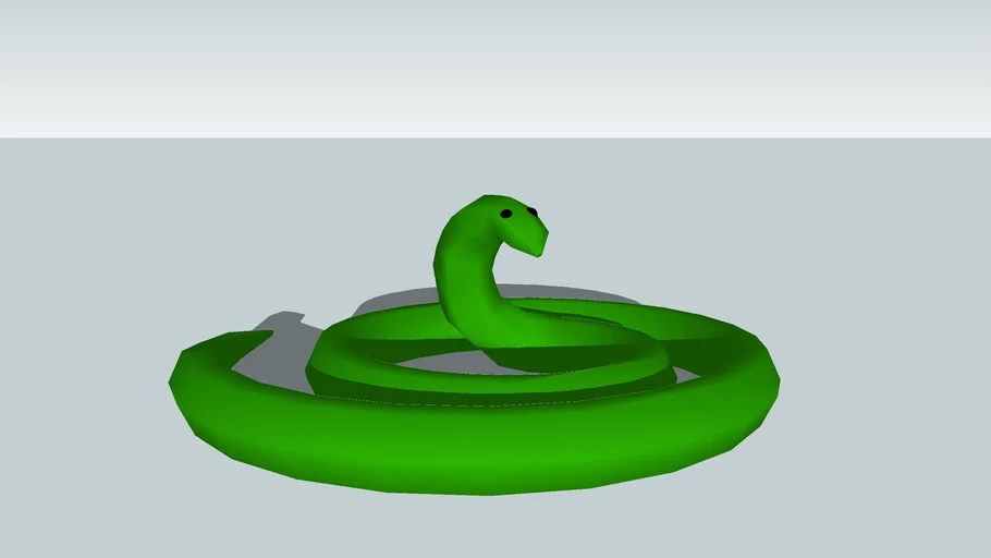 Low Polygon Snake Component