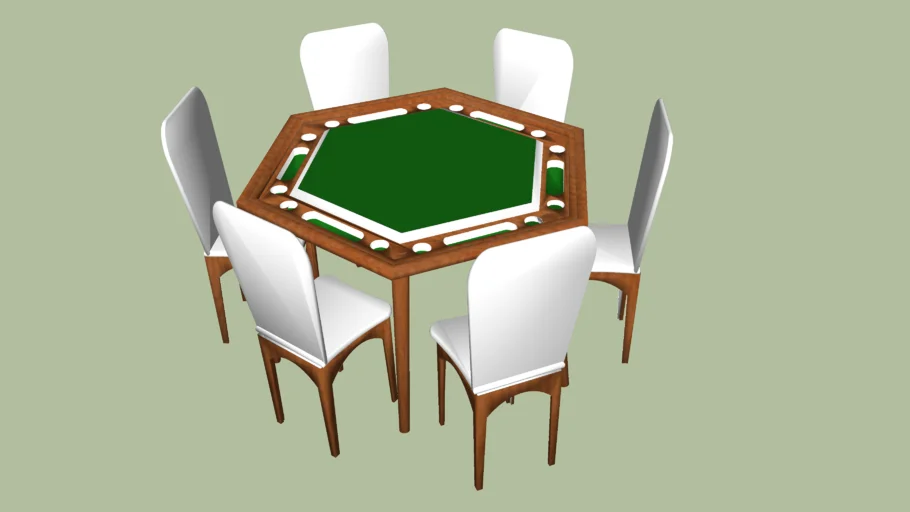 Poker Table | 3D Warehouse