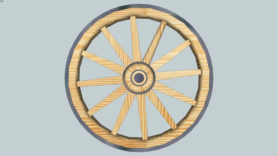 Roda kayu 2