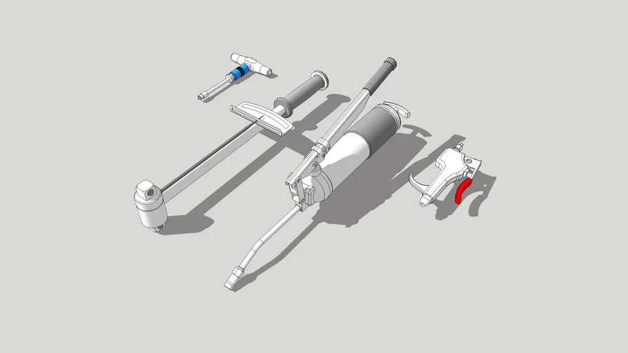 Grease Gun, Torque Wrench, Air Compressor Nozzle