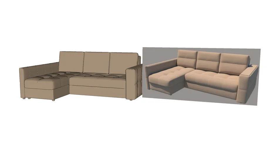 sectional sofa | 3D Warehouse