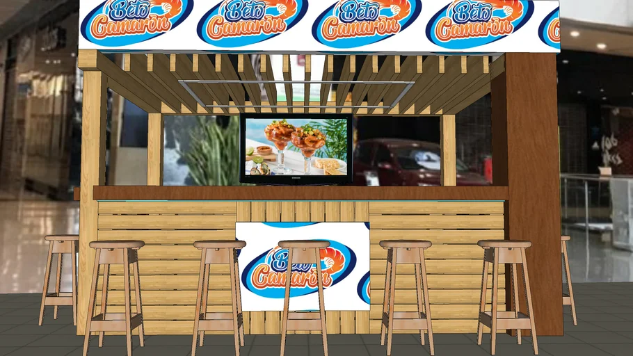 KIOSKO PARA COMIDAS RAPIDAS