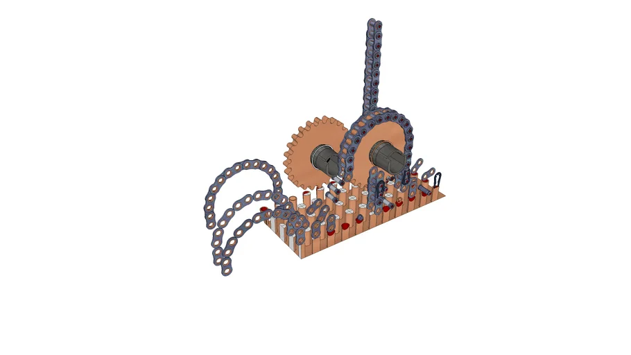 Roller chain kit | 3D Warehouse
