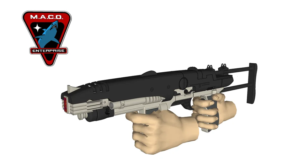 Star Trek Weapons - Enterprise Series - M.A.C.O. Pulse Rifle (2151)