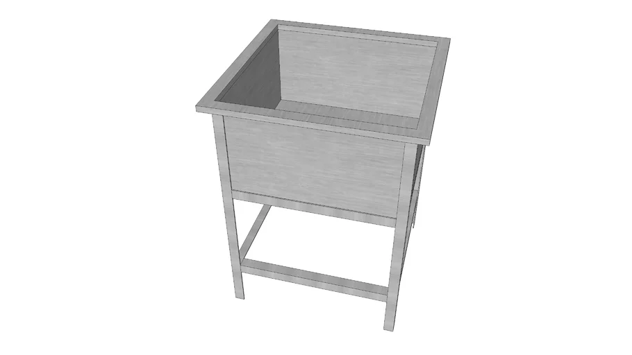 Ванна моечная ВМС-С-1/500 (600х600х850)