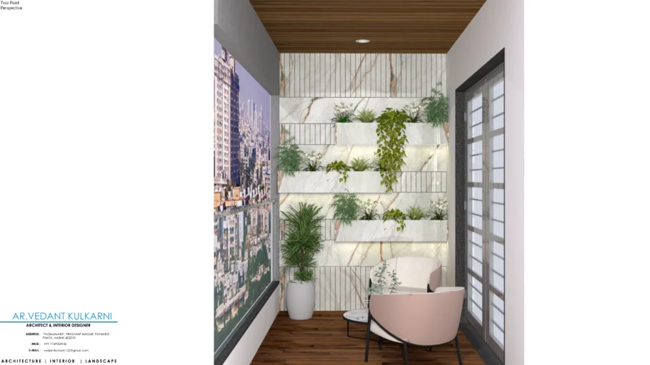 GREEN WALL BALCONY