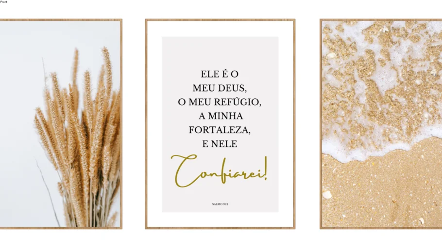 KIT QUADROS CRISTÃO