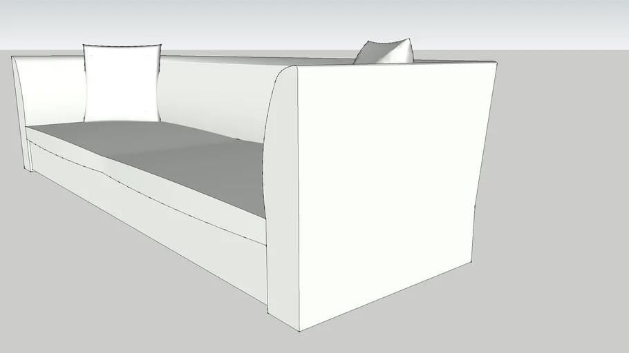 White Leather Sofa