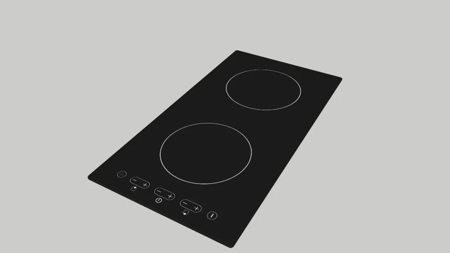 Induction cooker 2 pit