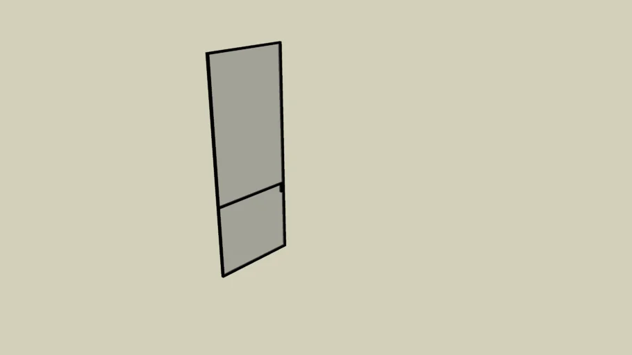 Puerta corredera cristal