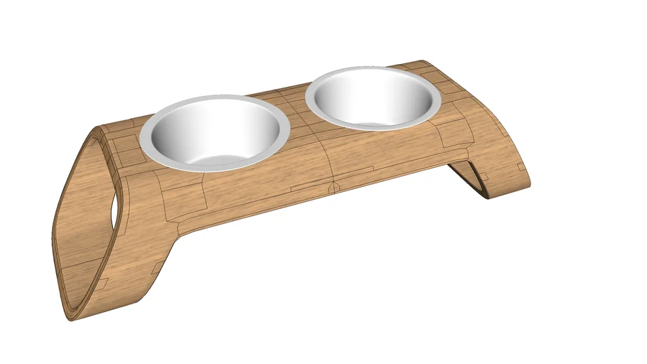 COMEDOURO PARA CÃES E GATOS - COMEDOURO HALMSTAD