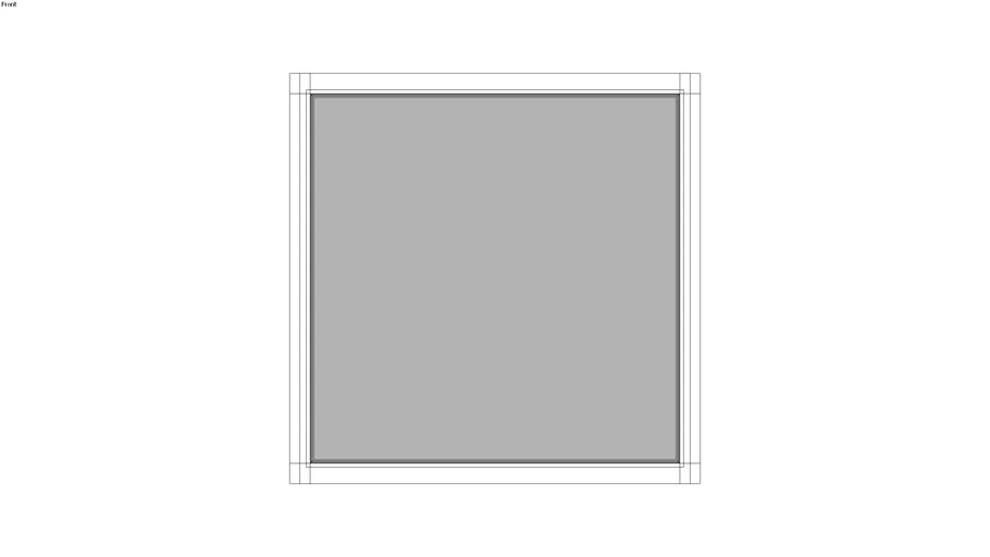 VENTANA FIJA 5 CM