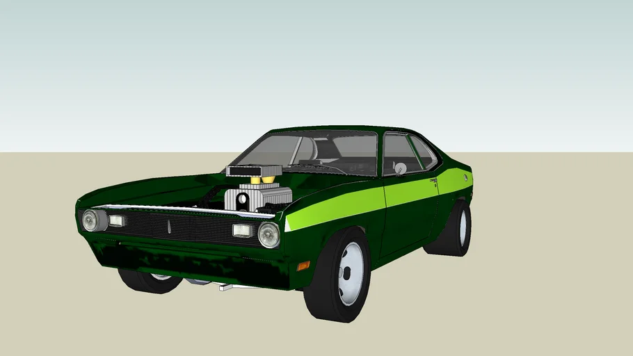 Plymouth Duster Drag Car