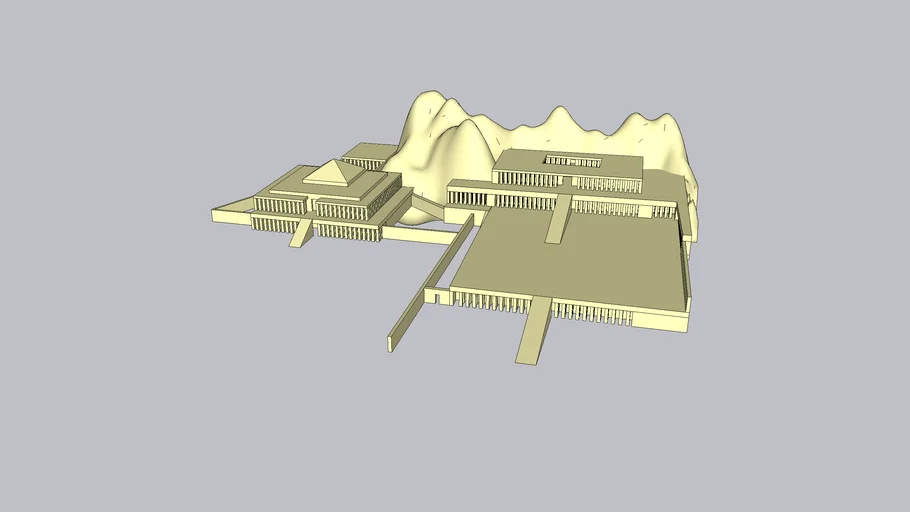 Templo de Hatshepsut y templo de mentuhotep