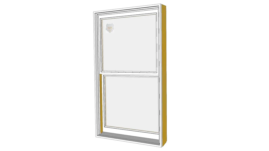 double-hung window