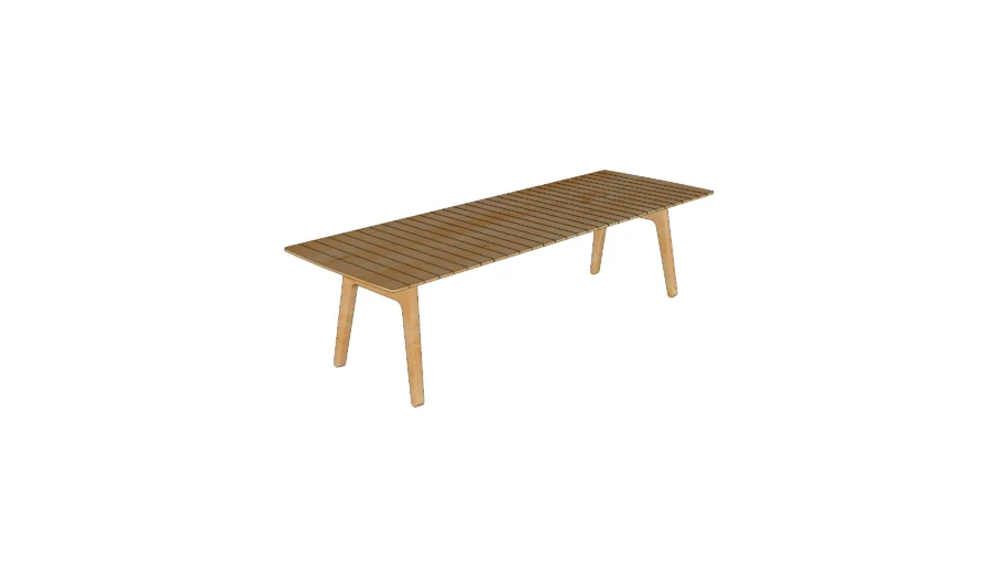 TIKAMOON _Antioni - Table de jardin en teck massif 8/10 pers.