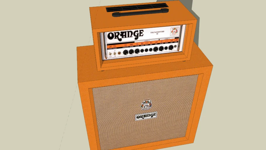 Orange Thunderverb 50w Head