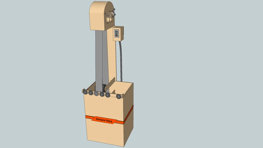 Upright Wet Abrasive Belt Sander