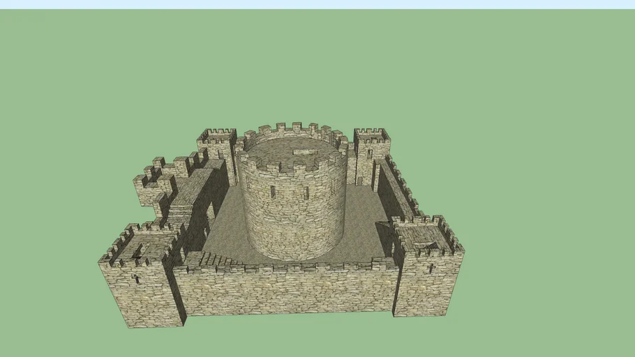 Simple Castle | 3D Warehouse