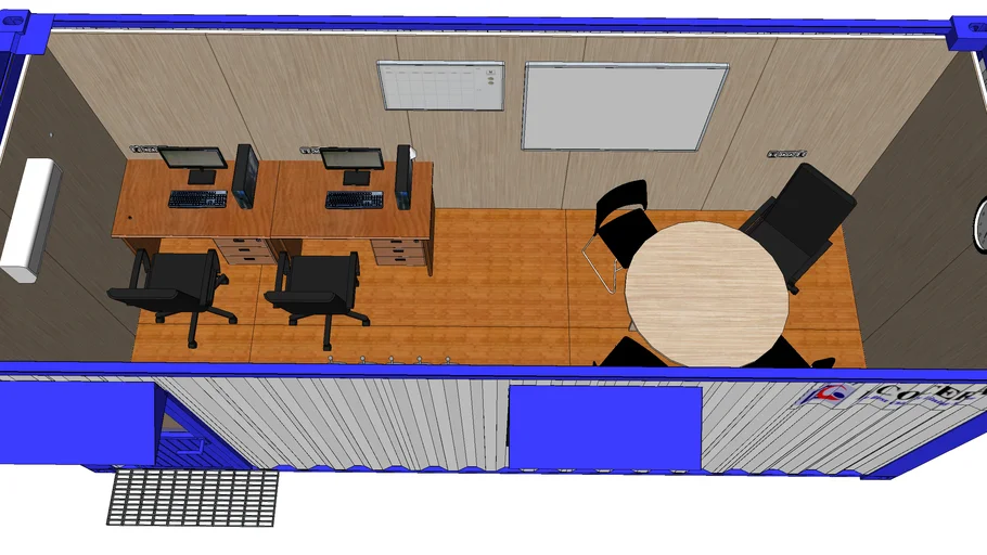 Container office | 3D Warehouse