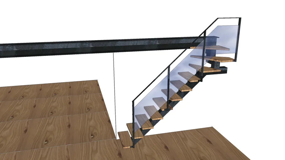 ESCALERA TUBO CENTRAL