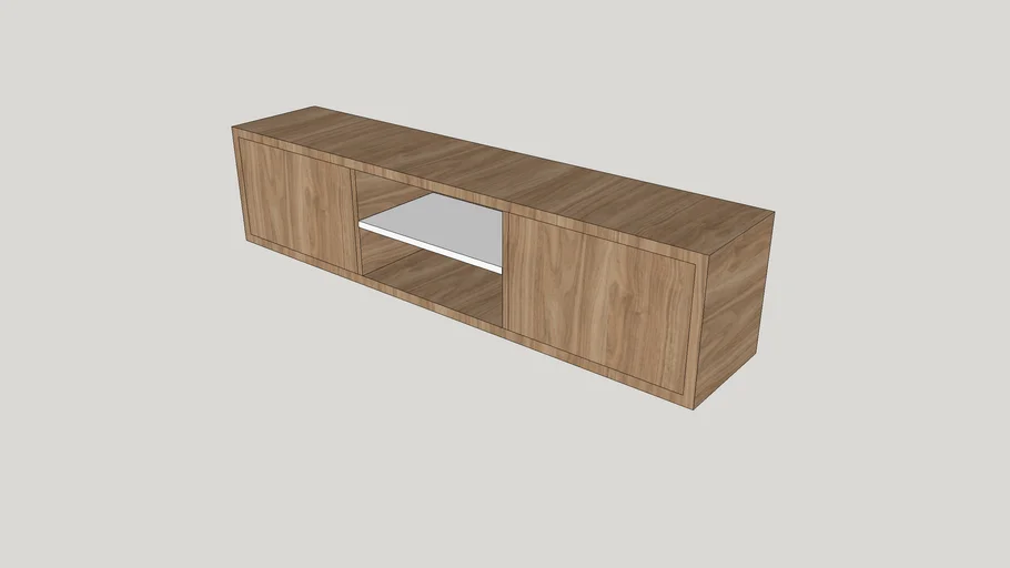 mueble tv flotante