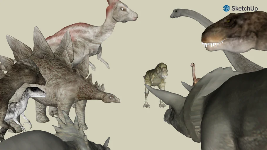 dinosaur pack complete