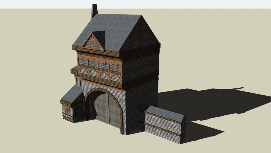 Medieval Town gate-house