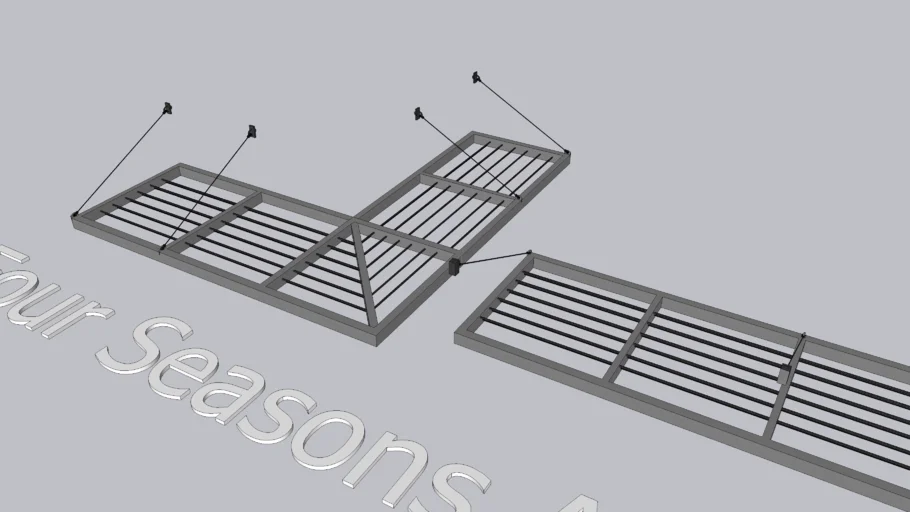 Aluminum Sunshade Canopy. AFC Aluminum sunshade canopy