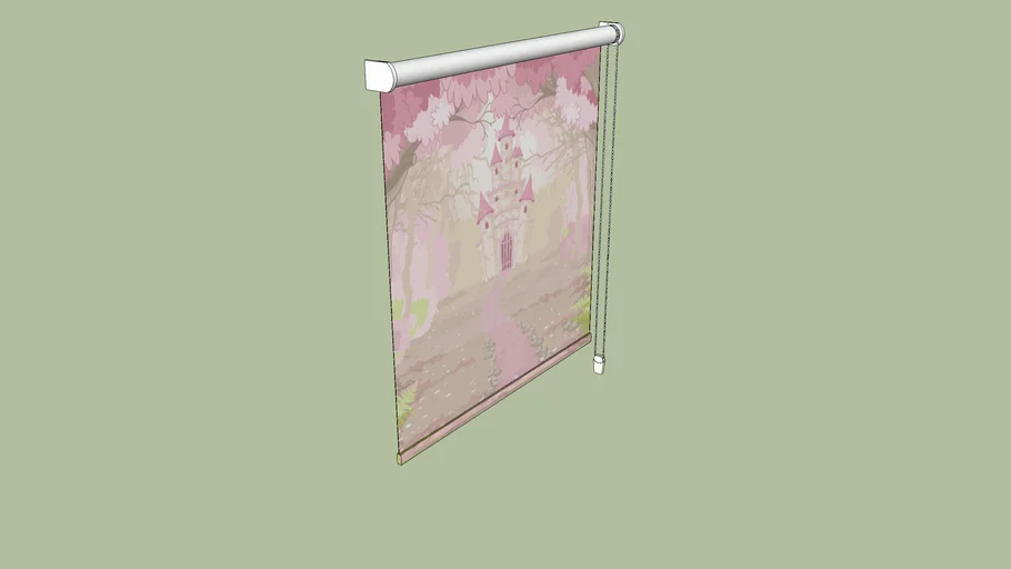 Roller blind basic semi detailed 