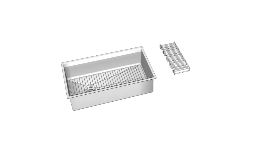 Kohler 8 Degree undermount large single bowl kitchen sink