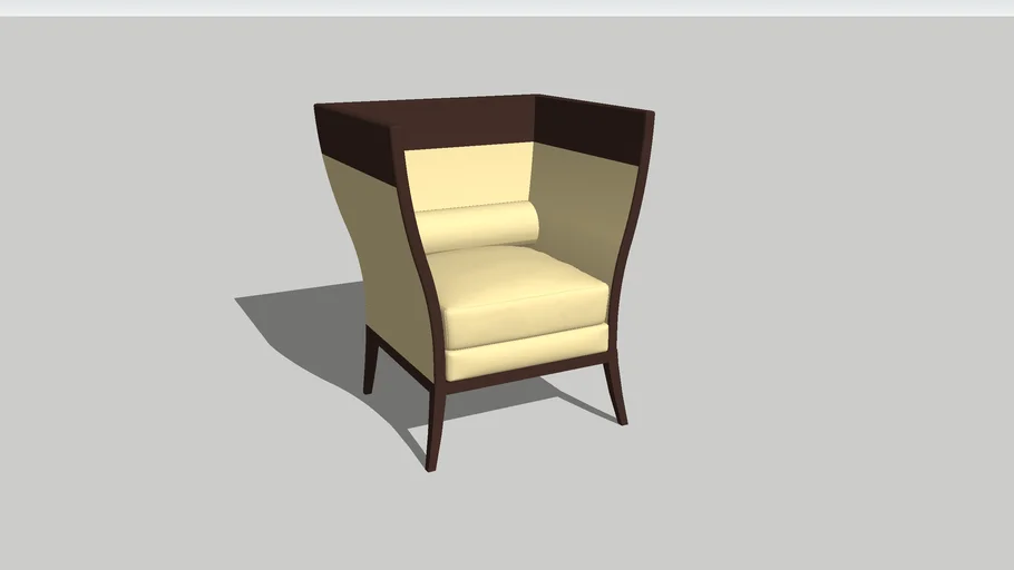 lily jack accent chair with bolster