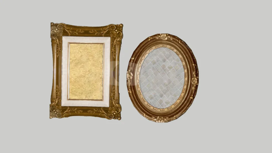 decorative ornate photo frames