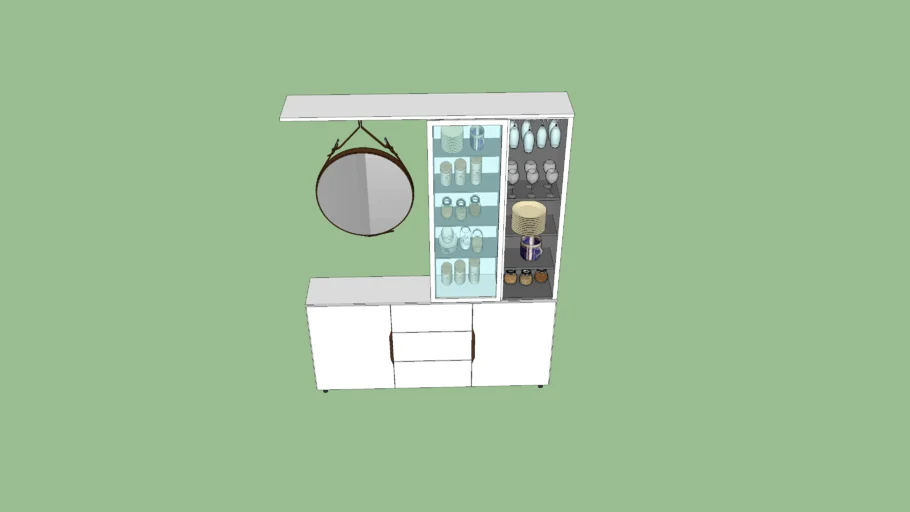 crockery unit