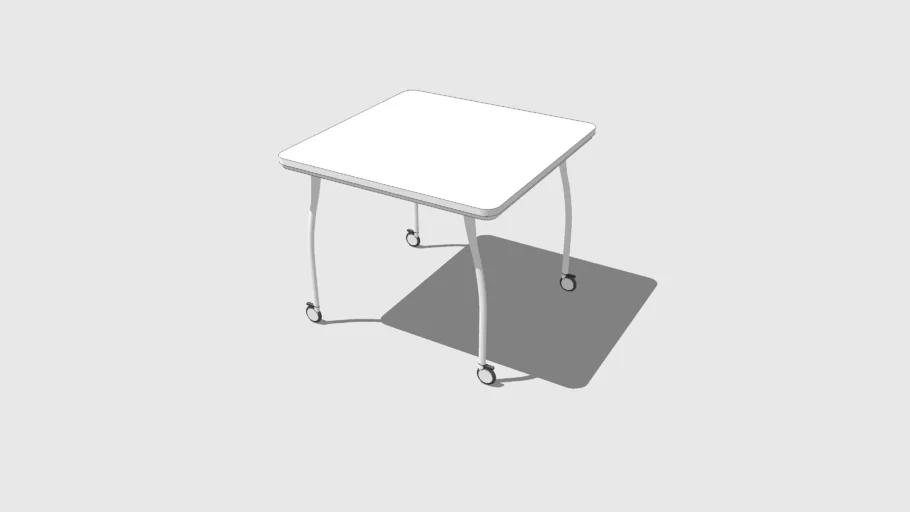 3x3 Moveable Office Work Table