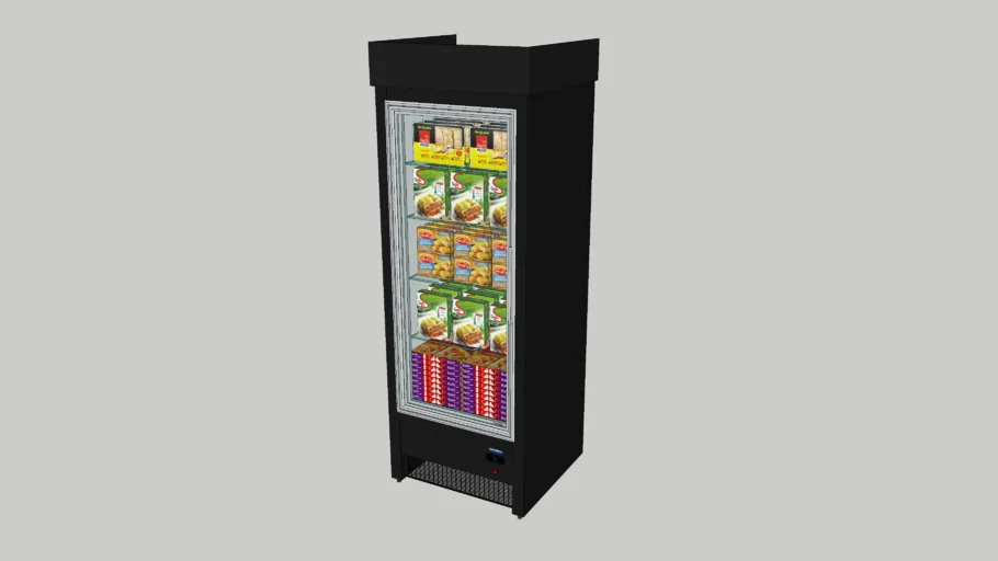 FREEZER EXPOSITOR VERTICAL CRISTAL CONGELADOS 1 PORTA