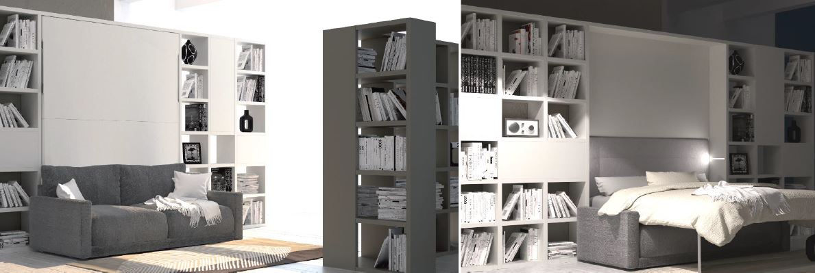 CITY WALL BED WITH JAZZ SOFA