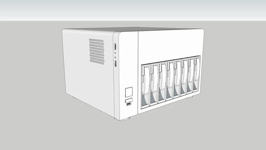 U-NAS NSC-810A Server Chassis 8bay case