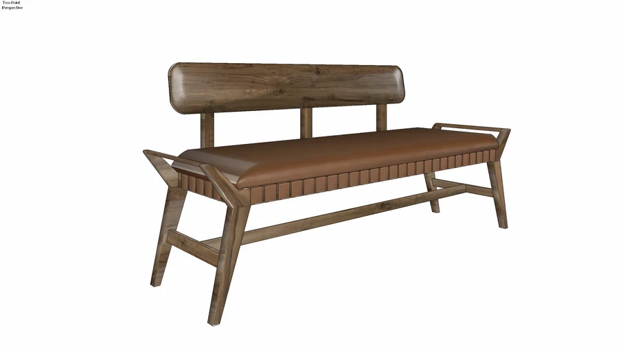 Lulu & Georgia - Sienna Leather Bench