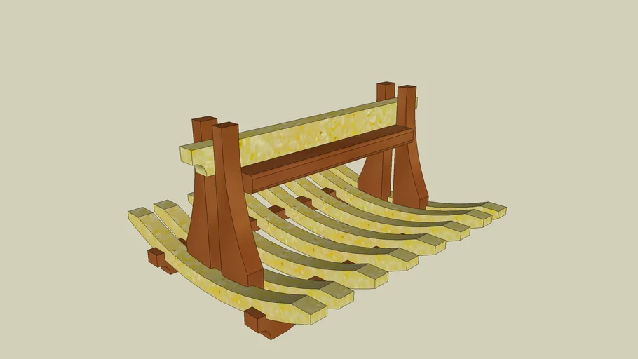 Wood Mag Napkin Holder