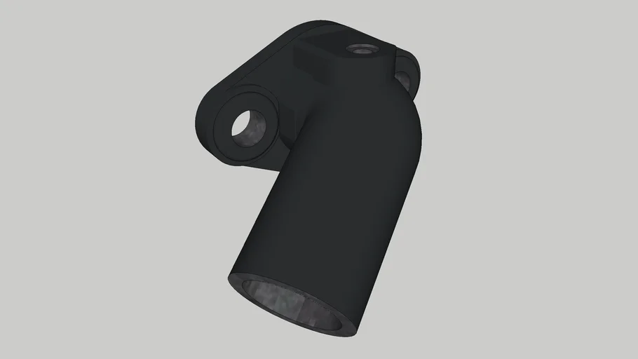 GAS-AA. Engine water jacket inlet pipe