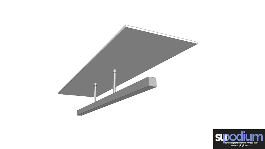 Podium Browser Poulsen Plate CL light fixture