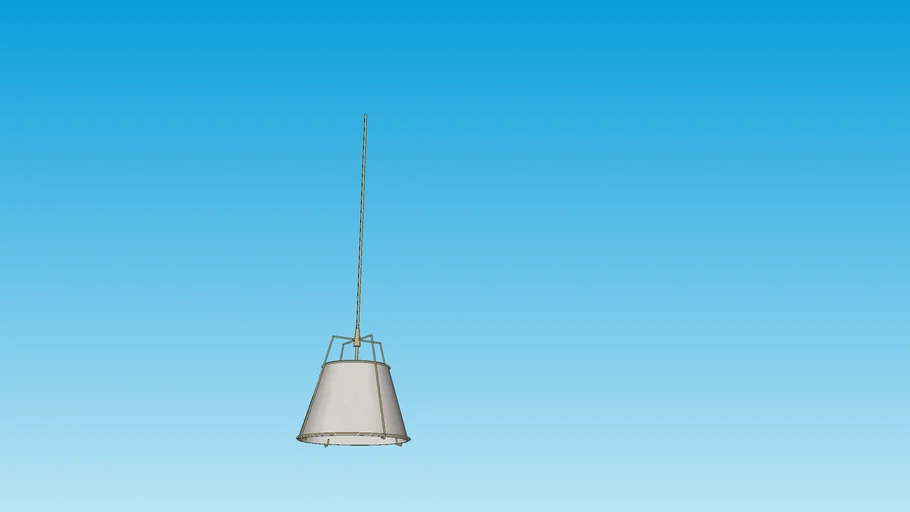 Rejuvenation - 16in Conical Drum Pendant