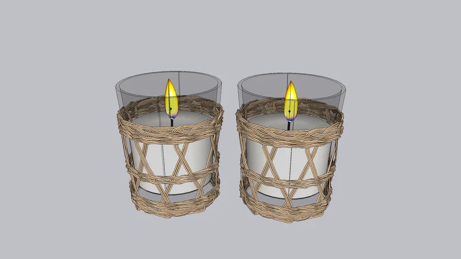 Velas decorativas
